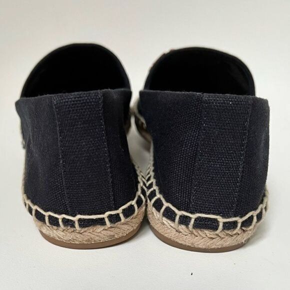 Tory Burch SEAHORSE ESPADRILLE Navy Size US 7.5 - Picture 5 of 9